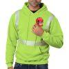 USA-Made High Visibility Hooded Sweatshirt Thumbnail