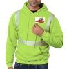 USA-Made High Visibility Hooded Sweatshirt Thumbnail