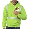 USA-Made High Visibility Hooded Sweatshirt Thumbnail