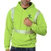 USA-Made High Visibility Hooded Sweatshirt Thumbnail
