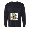 Comfort Colors Garment-Dyed Heavyweight 100% Cotton Long Sleeve Pocket T-Shirt Thumbnail