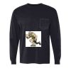 Comfort Colors Garment-Dyed Heavyweight 100% Cotton Long Sleeve Pocket T-Shirt Thumbnail