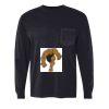 Comfort Colors Garment-Dyed Heavyweight 100% Cotton Long Sleeve Pocket T-Shirt Thumbnail