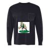Comfort Colors Garment-Dyed Heavyweight 100% Cotton Long Sleeve Pocket T-Shirt Thumbnail