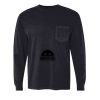 Comfort Colors Garment-Dyed Heavyweight 100% Cotton Long Sleeve Pocket T-Shirt Thumbnail