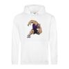 Men's Midweight College Hooded Sweatshirt Thumbnail