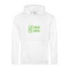 Men's Midweight College Hooded Sweatshirt Thumbnail